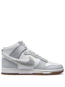 Nike Dunk High University Chenille Swoosh Light Smoke Grey Original São Paulo