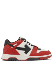 Off-White Out Of Office Low White Red Black Original São Paulo