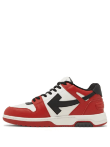 Off-White Out Of Office Low White Red Black Original São Paulo