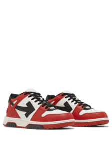Off-White Out Of Office Low White Red Black Original São Paulo