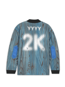 Off-White x Nike 001 Soccer Jersey Blue Original São Paulo