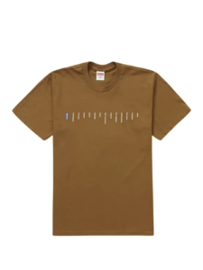 Camiseta Supreme Location Light Brown Original São Paulo