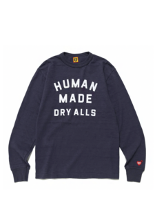 Human Made Graphic L/S T-Shirt Navy Original São Paulo