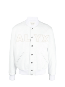 1017 ALYX 9SM Jaqueta Bomber com Patch de Logo Original São Paulo