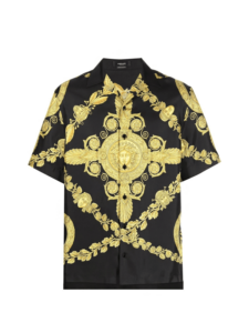 Versace Camisa Seda Grega Original São Paulo