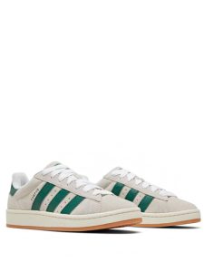 Adidas Campus 00s Crystal White Dark Green4