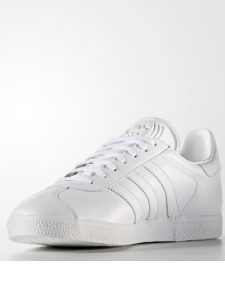 Adidas Gazelle Triple White 2