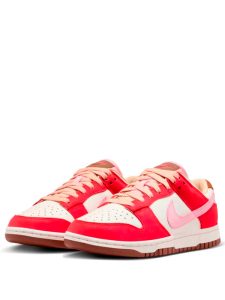 Nike Dunk Low Sail and Sport Red 2 2