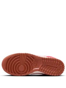 Nike Dunk Low Sail and Sport Red 3 2