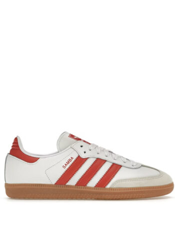 Adidas Samba Cloud White Solar Red