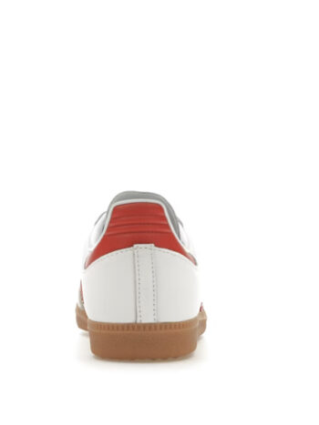 Adidas Samba Cloud White Solar Red - Imagem 3