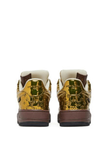 Louis Vuitton Nike Air Force 1 Low By Virgil Abloh Metallic Gold3 1