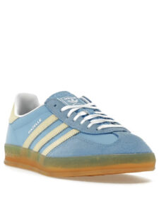 Adidas Gazelle Indoor Semi Blue Burst Almost Yellow3 3