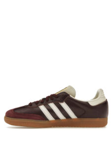 Adidas Samba Maroon Cream White2