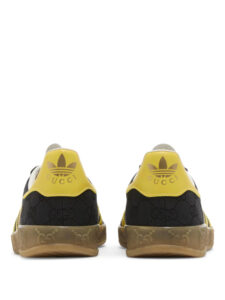 Gucci x Adidas Gazelle Core Black Yellow4