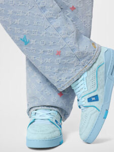 Louis Vuitton by Tyler the Creator LV Trainer Blue3