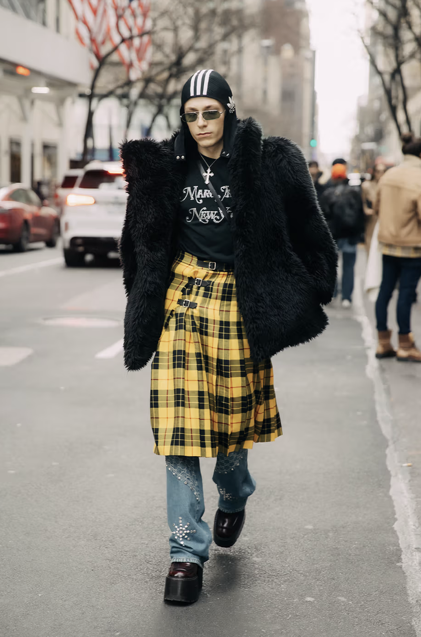 Semana De Moda De Nova York Fw24 Estilo De Rua Surpreende Original São Paulo