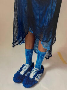 Adidas Samba Reverie by Caroline Hu CLOT Blue Lace Upper4