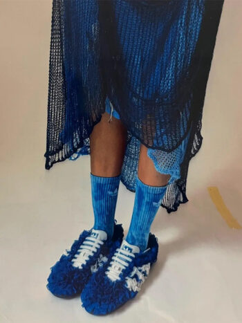 Adidas Samba Reverie by Caroline Hú CLOT Blue Lace Upper - Imagem 4