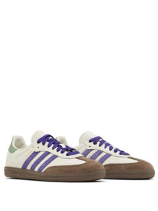 Adidas Samba Off White Core Purple Green Brown4