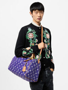 Louis Vuitton Speedy P9 Bandouliere 40 Amethyste4