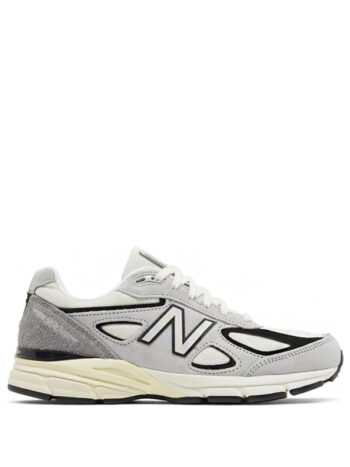 New Balance 990v4 MiUSA Teddy Santis Grey Black Cream