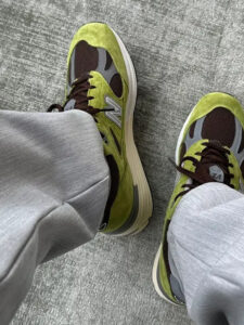 New Balance 991v2 MiUK Danielle Cathari Matcha5