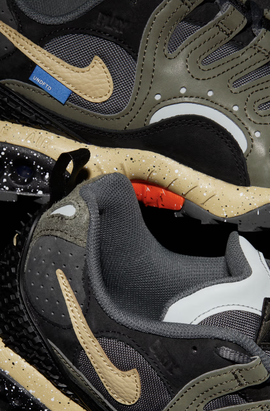 Olhar Detalhado Da Edição Cargo Khaki Da Parceria Undefeated X Nike Air Terra Humara Original São Paulo
