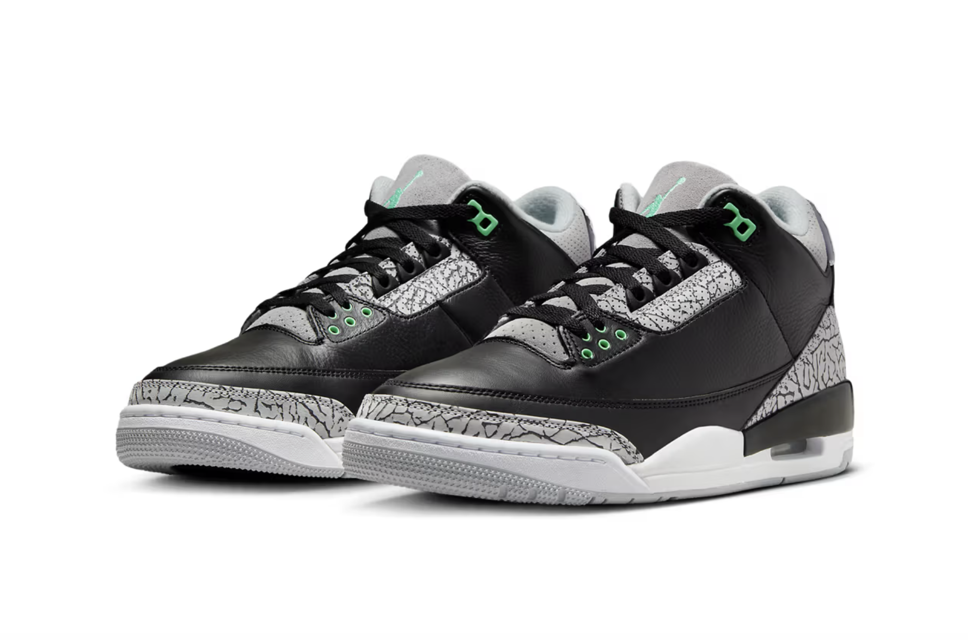 Primeiro Vislumbre Do Air Jordan 3 Green Glow Original São Paulo