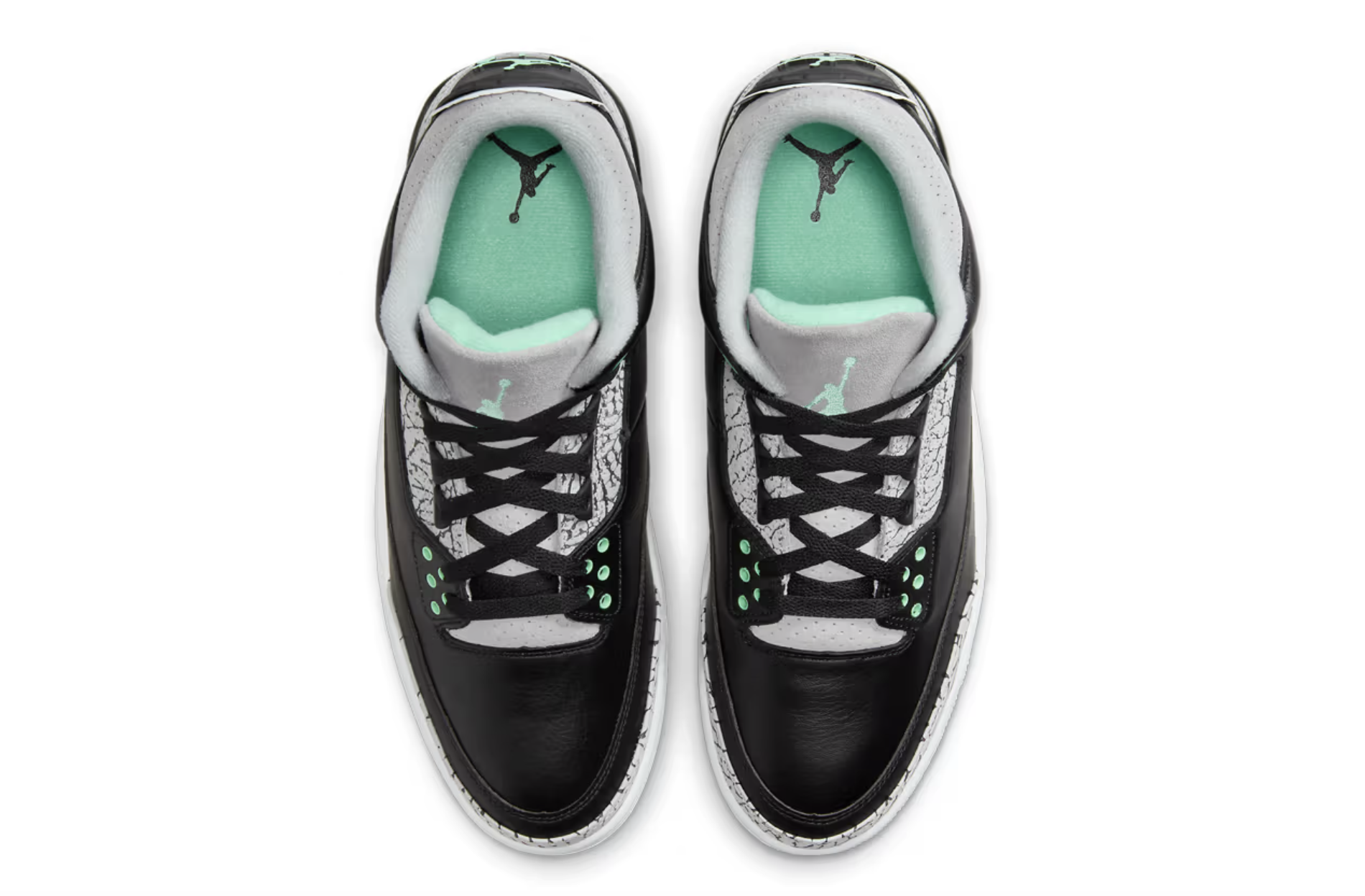 Primeiro Vislumbre Do Air Jordan 3 Green Glow Original São Paulo