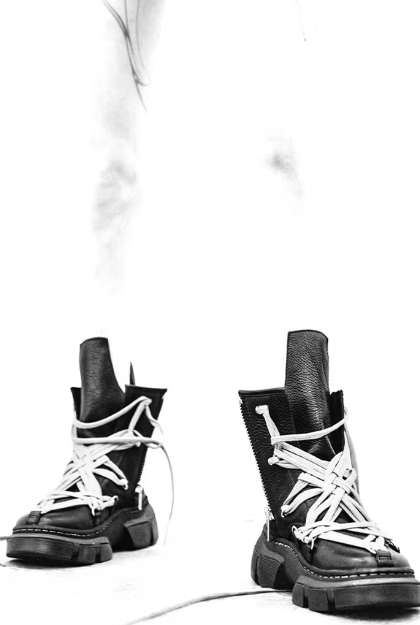 Rick Owens E Dr. Martens Revelam Parceria Audaciosa Com O Bota 1460 Dmxl Megalace Original São Paulo