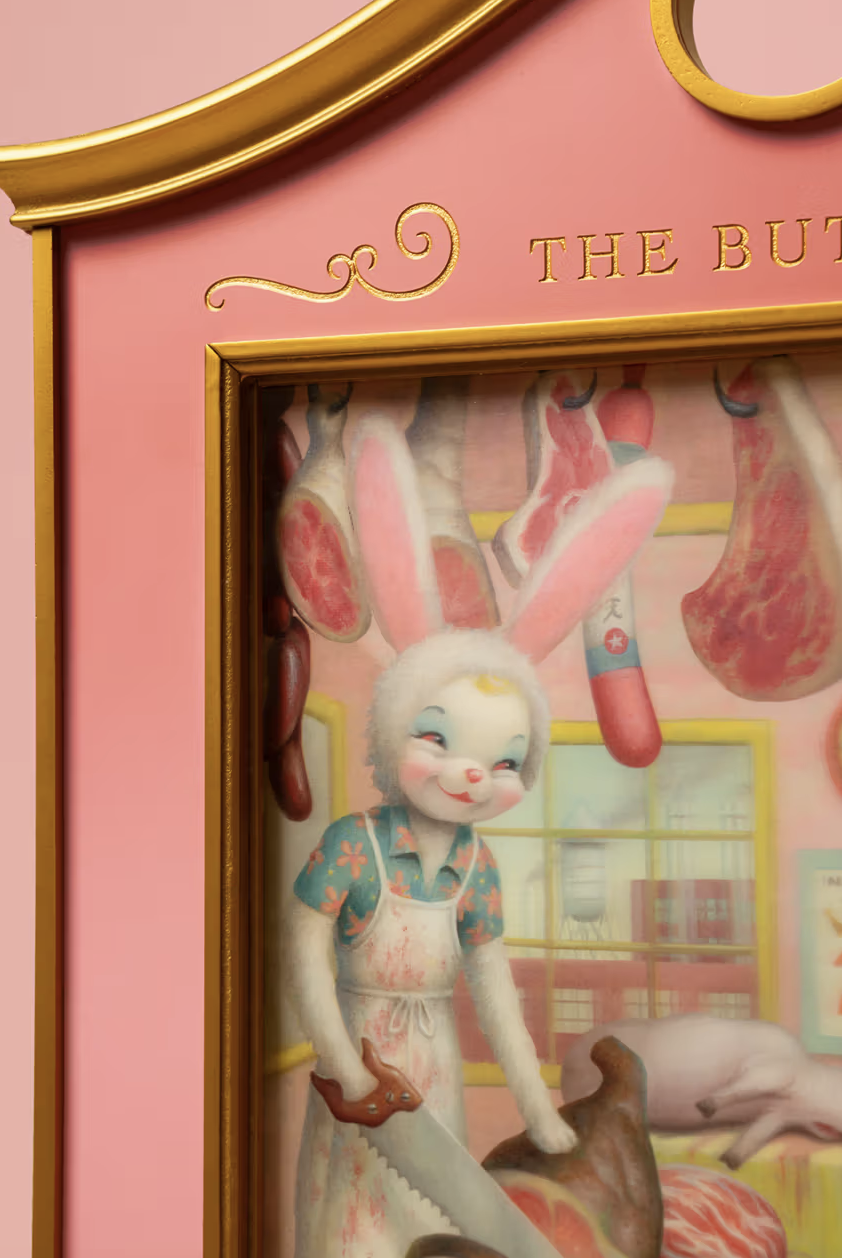 The Butcher Bunny De Mark Ryden Retorna Como Primeira Impressão Lenticular Do Artista Original São Paulo