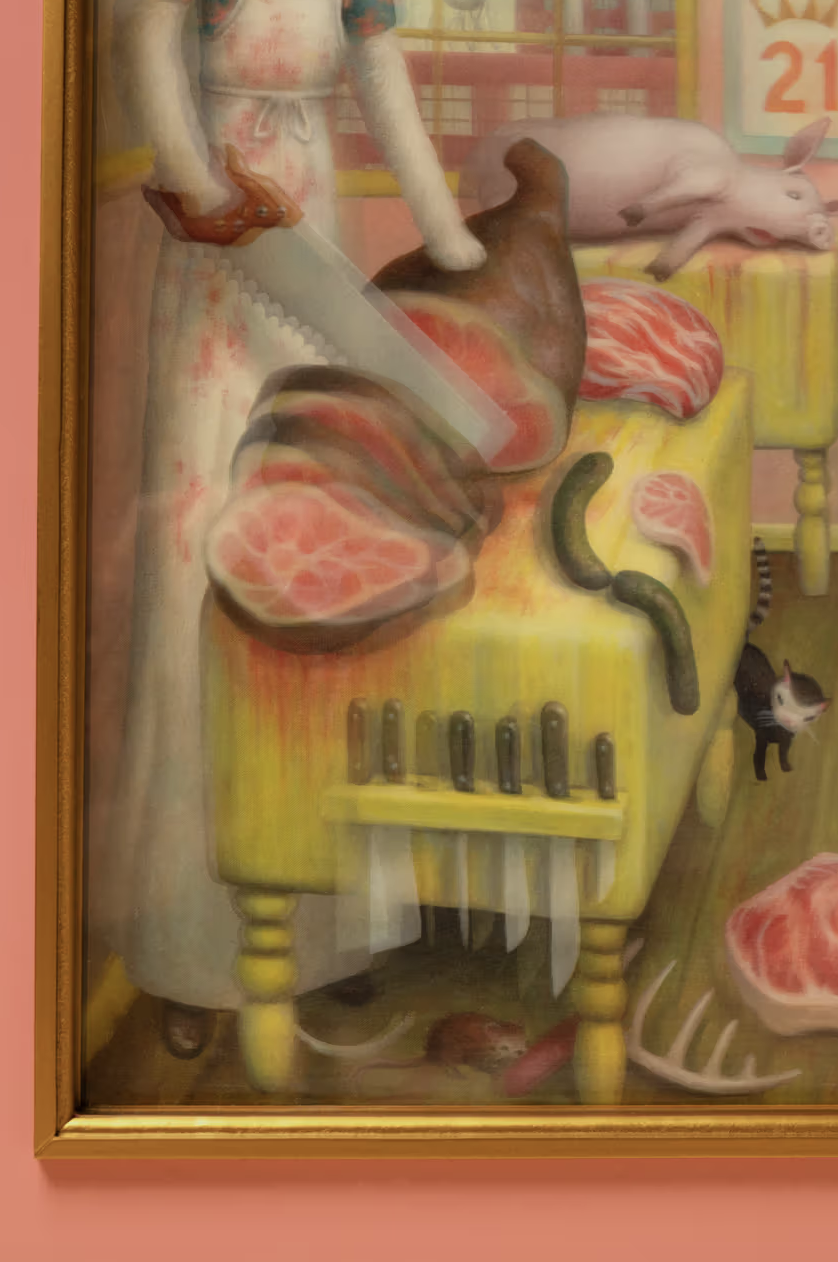 The Butcher Bunny De Mark Ryden Retorna Como Primeira Impressão Lenticular Do Artista Original São Paulo
