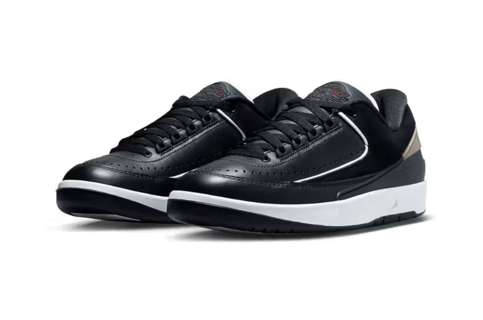 Reveladas Imagens Oficiais Do Exclusivo Air Jordan 2 Low Black:Varsity Red Para Mulheres Original São Paulo