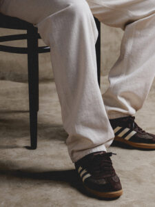 Adidas Samba OG Dark Brown Tweed2