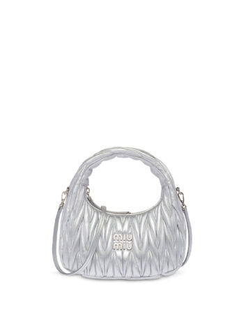 Wander Matelasse Nappa Leather Hobo Mini-Bag