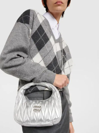 Wander Matelasse Nappa Leather Hobo Mini-Bag - Imagem 5