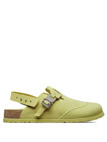 Dior by Birkenstock Mule Tokio Pastel Yellow Nobuck Calfskin