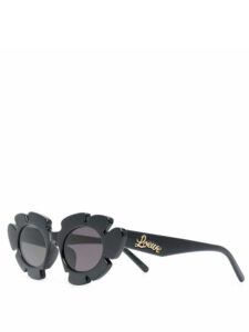 LOEWE Flower Sunglasses in injected Nylon Black2
