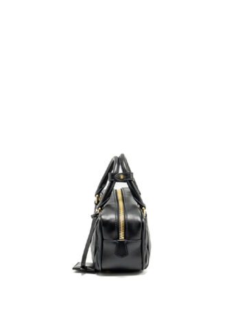 Miu Miu Arcadie Matelasse Nappa Leather Bag Black - Imagem 4