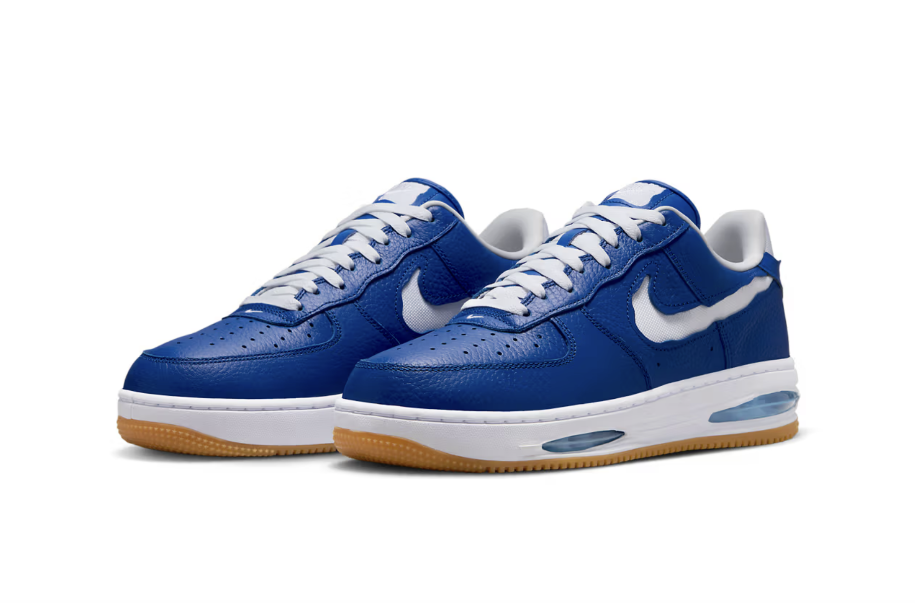 O Inusitado Encontro Entre Air Max E Air Force No Novo Nike Air Max Force 1 Low Evo Team Royal Original São Paulo