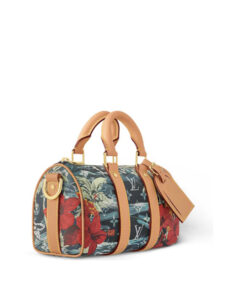 Louis Vuitton Keepall Bandouliere 25 Monogram Surfin Navy Blue2
