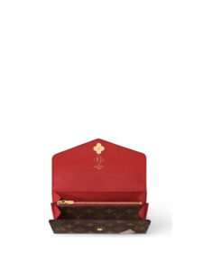 Louis Vuitton Sarah Wallet MonogramCandy Red3