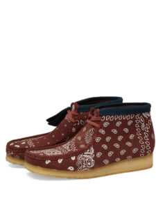 Clarks Originals Wallabee Boot Brick Paisley4