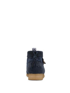 Clarks Originals Wallabee Boot Navy Shashiko3