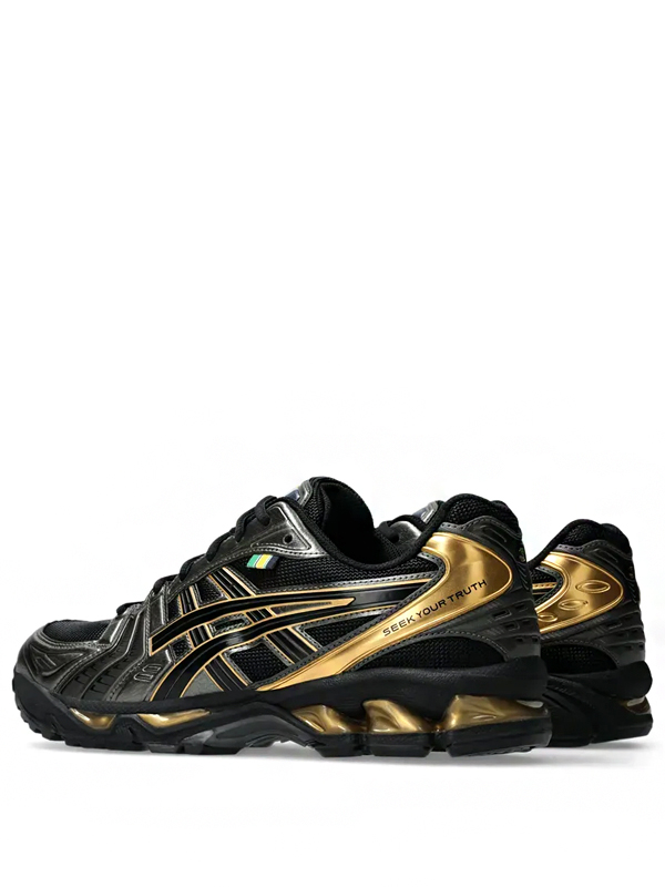 Senna x Asics Gel-Kayano 14 Black Gold3 Senna x Asics Gel-Kayano 14 Black Gold - Imagem 3