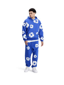 Denim Tears The Cotton Wreath Sweatshirt Royal Blue3
