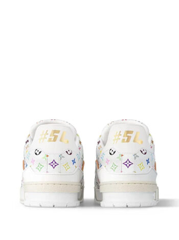 Takashi Murakami x Louis Vuitton LV Trainer White - Imagem 4