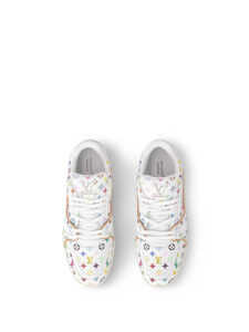 Takashi Murakami x Louis Vuitton LV Trainer White4