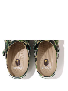 BAPE x Crocs Classic Clog Green5